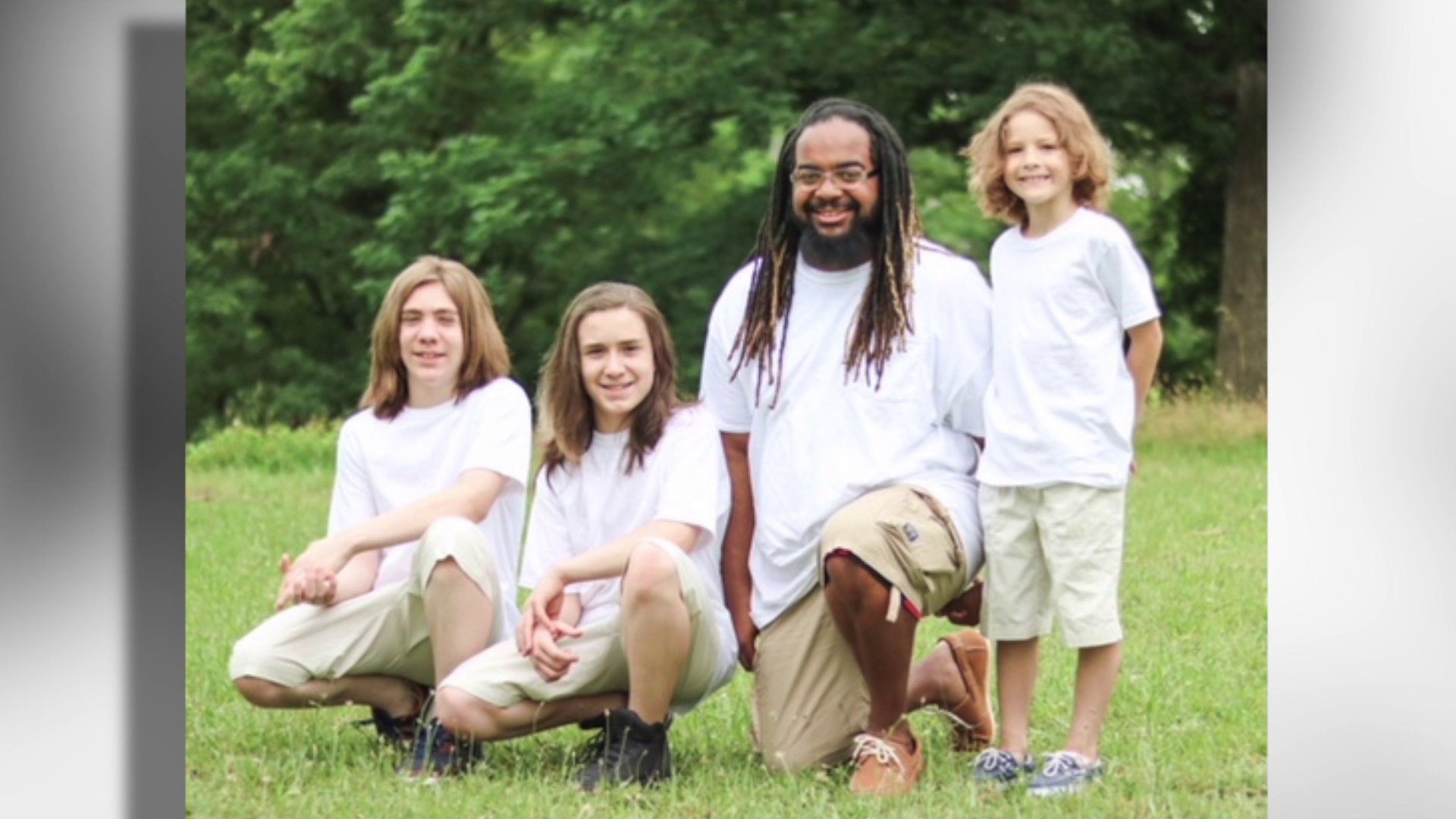 Barry Farmer and family