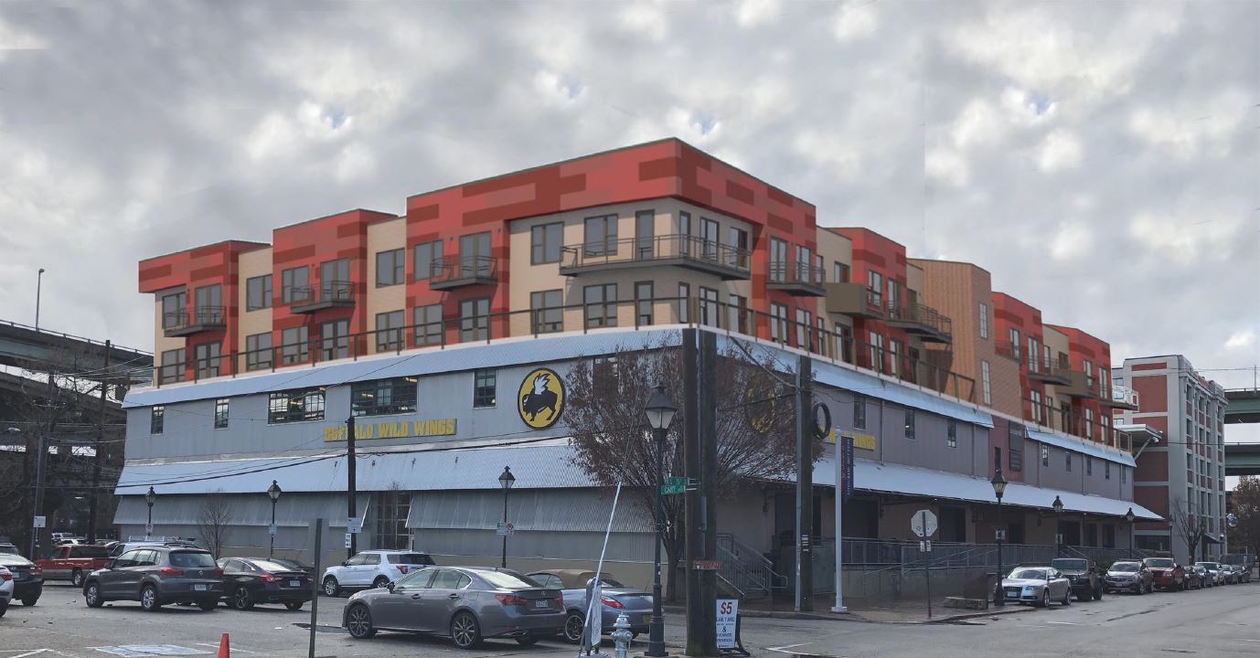 Apartments could land atop Buffalo Wild Wings